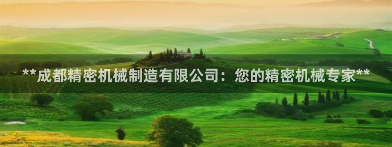 彩神购彩-购彩大厅入口计划群：**成都精密机械制造有限公司：您的精密机械专家**