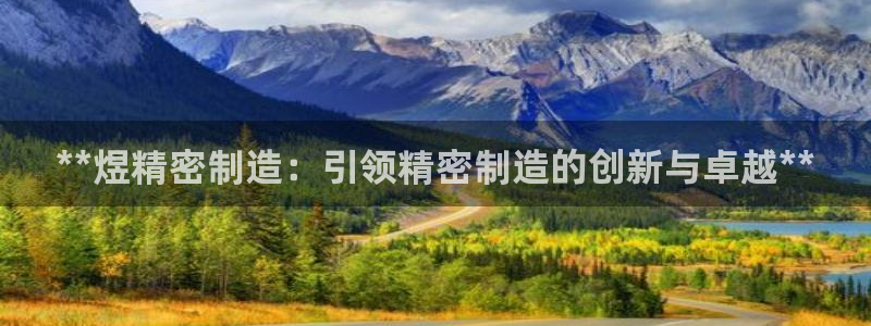 新版彩神v8登录不上去：**煜精密制造：引领精密制造的创新与卓越**