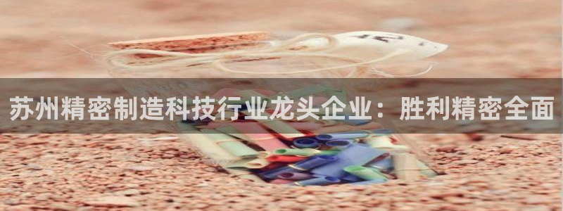 彩神VII官方版：苏州精密制造科技行业龙头企业：胜利精密全面