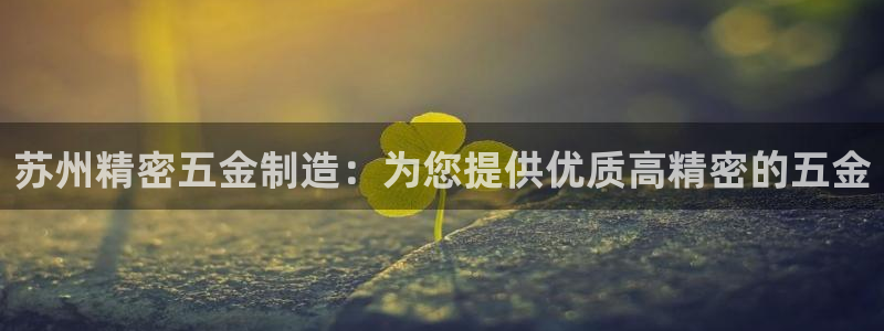 彩神赢的钱是哪里来的：苏州精密五金制造：为您提供优质高精密的五金