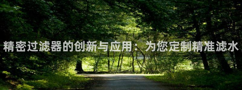 彩神8是正规平台吗知乎：精密过滤器的创新与应用：为您定制精准滤水