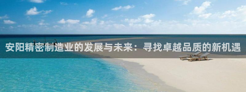 大发彩神最高邀请码：安阳精密制造业的发展与未来：寻找卓越品质的新机遇