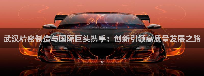新版彩神v8登录不上去：武汉精密制造与国际巨头携手：创新引领高质量发展之路