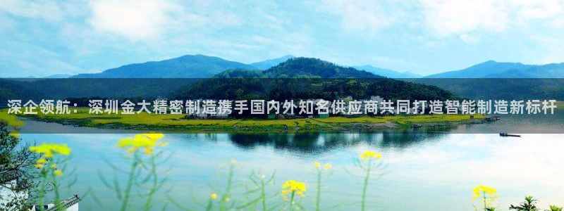 彩神用户登录：深企领航：深圳金大精密制造携手国内外知名供应商共同打造智能制造新标杆