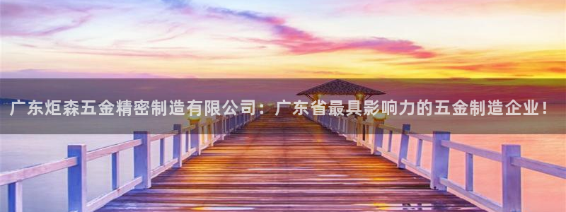 彩神vii手游下载：广东炬森五金精密制造有限公司：广东省最具影响力的五金制造企业！