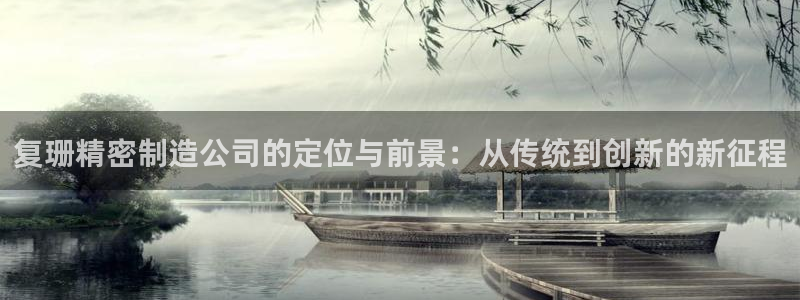 彩神vip购彩大厅在哪：复珊精密制造公司的定位与前景：从传统到创新的新征程