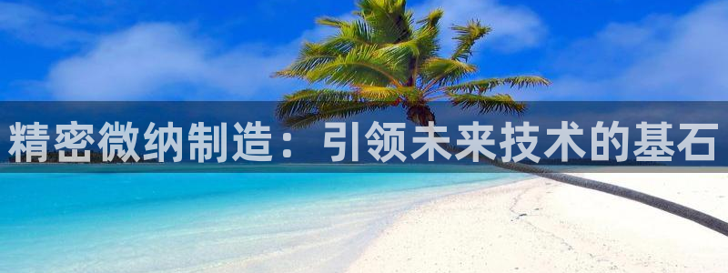 彩神v违法么：精密微纳制造：引领未来技术的基石