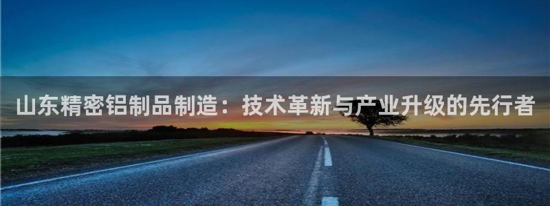 彩神ii官方网：山东精密铝制品制造：技术革新与产业升级的先行者